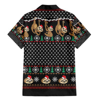 Merry Slothmas Family Matching Mermaid Dress and Hawaiian Shirt Cute Sloth Christmas DT04 - Wonder Print Shop