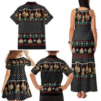 Merry Slothmas Family Matching Tank Maxi Dress and Hawaiian Shirt Cute Sloth Christmas DT04 - Wonder Print Shop