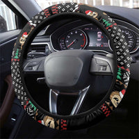 Merry Slothmas Steering Wheel Cover Cute Sloth Christmas DT04 - Wonder Print Shop