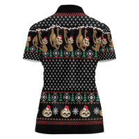 Merry Slothmas Women Polo Shirt Cute Sloth Christmas DT04 - Wonder Print Shop