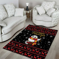 Magical Christmas Area Rug Owl Book Xmas DT04 - Wonder Print Shop