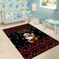 Magical Christmas Area Rug Owl Book Xmas DT04 - Wonder Print Shop