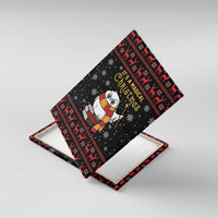 Magical Christmas Canvas Wall Art Owl Book Xmas DT04 - Wonder Print Shop