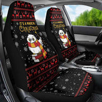 Magical Christmas Car Seat Cover Owl Book Xmas DT04 - Wonder Print Shop