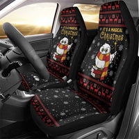 Magical Christmas Car Seat Cover Owl Book Xmas DT04 - Wonder Print Shop