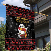 Magical Christmas Garden Flag Owl Book Xmas DT04 - Wonder Print Shop