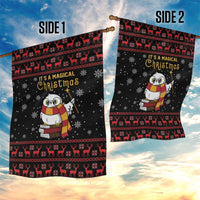 Magical Christmas Garden Flag Owl Book Xmas DT04 - Wonder Print Shop
