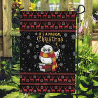Magical Christmas Garden Flag Owl Book Xmas DT04 - Wonder Print Shop