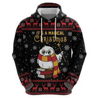 Magical Christmas Hoodie Owl Book Xmas DT04 - Wonder Print Shop