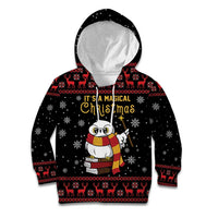 Magical Christmas Kid Hoodie Owl Book Xmas DT04 - Wonder Print Shop