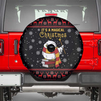 Magical Christmas Spare Tire Cover Owl Book Xmas DT04 - Wonder Print Shop