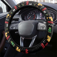 Meowy Christmas And Woofy New Year Steering Wheel Cover DT04 - Wonder Print Shop