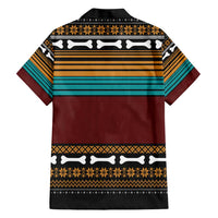 Best Pug Dad Ever Family Matching Short Sleeve Bodycon Dress and Hawaiian Shirt Pug Dog Christmas Awesome Dad DT04 - Wonder Print Shop