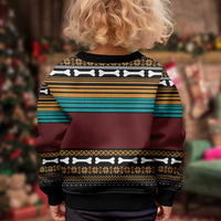 Best Pug Dad Ever Kid Ugly Christmas Sweater Pug Dog Christmas Awesome Dad DT04 - Wonder Print Shop