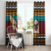 Best Pug Dad Ever Window Curtain Pug Dog Christmas Awesome Dad DT04 - Wonder Print Shop