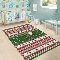 Nurse Area Rug Nurse Grinch Christmas DT04 - Wonder Print Shop