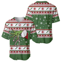 Nurse Baseball Jersey Nurse Grinch Christmas DT04 - Wonder Print Shop