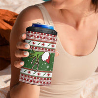 Nurse 4 in 1 Can Cooler Tumbler Nurse Grinch Christmas DT04 - Wonder Print Shop