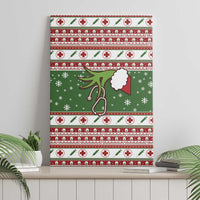 Nurse Canvas Wall Art Nurse Grinch Christmas DT04 - Wonder Print Shop