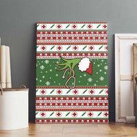 Nurse Canvas Wall Art Nurse Grinch Christmas DT04 - Wonder Print Shop