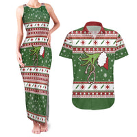 Nurse Couples Matching Tank Maxi Dress and Hawaiian Shirt Nurse Grinch Christmas DT04 - Wonder Print Shop