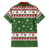 Nurse Family Matching Summer Maxi Dress and Hawaiian Shirt Nurse Grinch Christmas DT04 - Wonder Print Shop