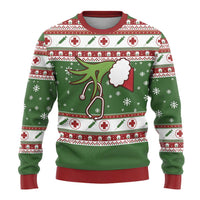 Nurse Ugly Christmas Sweater Nurse Grinch Christmas DT04 - Wonder Print Shop