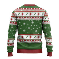 Nurse Ugly Christmas Sweater Nurse Grinch Christmas DT04 - Wonder Print Shop