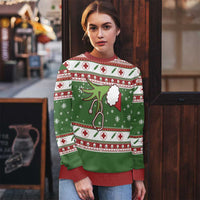 Nurse Ugly Christmas Sweater Nurse Grinch Christmas DT04 - Wonder Print Shop