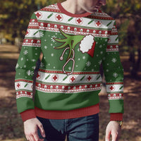 Nurse Ugly Christmas Sweater Nurse Grinch Christmas DT04 - Wonder Print Shop