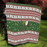 Nurse Quilt Nurse Grinch Christmas DT04 - Wonder Print Shop
