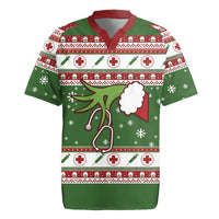Nurse Rugby Jersey Nurse Grinch Christmas DT04 - Wonder Print Shop