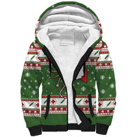 Nurse Sherpa Hoodie Nurse Grinch Christmas DT04 - Wonder Print Shop
