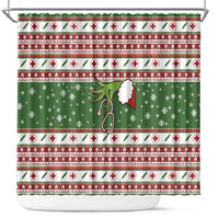 Nurse Shower Curtain Nurse Grinch Christmas