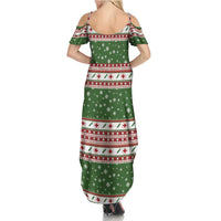 Nurse Summer Maxi Dress Nurse Grinch Christmas DT04 - Wonder Print Shop