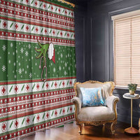 Nurse Window Curtain Nurse Grinch Christmas DT04 - Wonder Print Shop