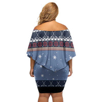 Santa Hockey Best Pucking Christmas Family Matching Off Shoulder Short Dress and Hawaiian Shirt DT04 - Wonder Print Shop