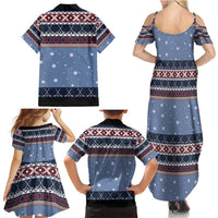Santa Hockey Best Pucking Christmas Family Matching Summer Maxi Dress and Hawaiian Shirt DT04 - Wonder Print Shop