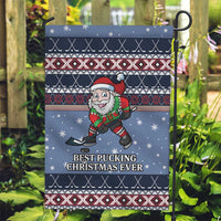 Santa Hockey Best Pucking Christmas Garden Flag DT04 - Wonder Print Shop