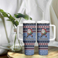 Santa Hockey Best Pucking Christmas Tumbler With Handle DT04 - Wonder Print Shop