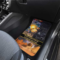 Ancient African Achievements Car Mats Egyptian Pyramids Galaxy