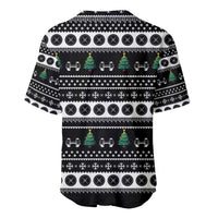Santa Claus Love Gym Baseball Jersey Christmas Santa Does Weightlifting DT04 - Wonder Print Shop