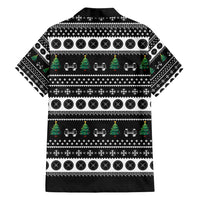 Santa Claus Love Gym Family Matching Long Sleeve Bodycon Dress and Hawaiian Shirt Christmas Santa Does Weightlifting DT04 - Wonder Print Shop