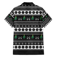 Santa Claus Love Gym Family Matching Off The Shoulder Long Sleeve Dress and Hawaiian Shirt Christmas Santa Does Weightlifting DT04 - Wonder Print Shop