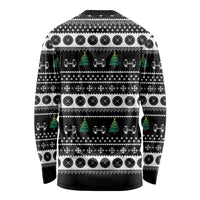 Santa Claus Love Gym Long Sleeve Shirt Christmas Santa Does Weightlifting DT04 - Wonder Print Shop