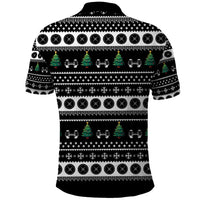 Santa Claus Love Gym Polo Shirt Christmas Santa Does Weightlifting DT04 - Wonder Print Shop