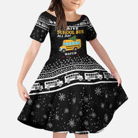 Drive School Bus All Day Family Matching Puletasi and Hawaiian Shirt Watch Hallmark Christmas Movies All Night DT04 - Wonder Print Shop