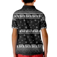 Drive School Bus All Day Kid Polo Shirt Watch Hallmark Christmas Movies All Night DT04 - Wonder Print Shop
