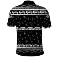 Drive School Bus All Day Polo Shirt Watch Hallmark Christmas Movies All Night DT04 - Wonder Print Shop