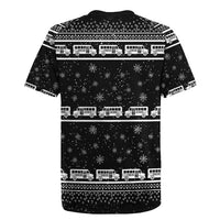 Drive School Bus All Day Rugby Jersey Watch Hallmark Christmas Movies All Night DT04 - Wonder Print Shop